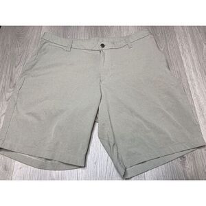 Lululemon Shorts‎ Mens 36 Tan 9" Warpstreme Ripstop Tactile Performance Stretch